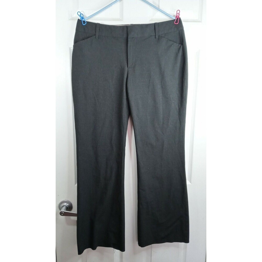 Gap Curvy Dress Pants Womens 10A Black Career Business Bootcut Stretch Trousers